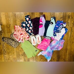 SOLD!! Colorful Kids Pajama and Outfit Set